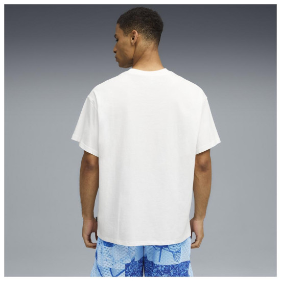 Puma Ανδρική κοντομάνικη μπλούζα Hooptopian Health Tee